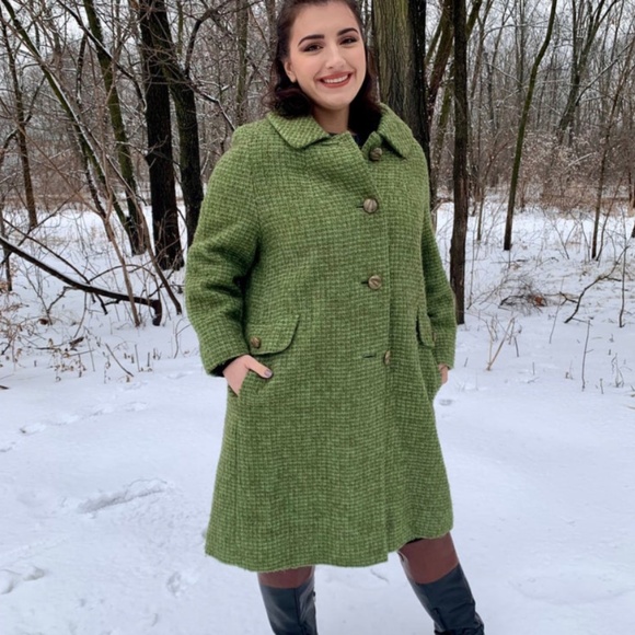 Green Peacoat - Picture 3 of 4
